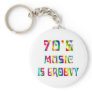 70s Music Keychains