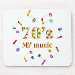 70s Music Lover Mousepads