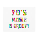 70s Music Post Card