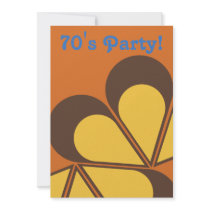 70's Party Invitation