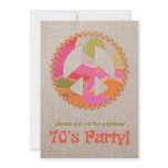 70's Party Invitation