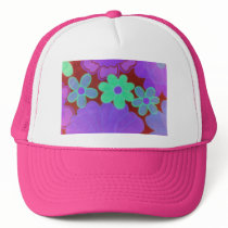 70's Retro Flower's Hat