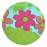 70's Retro Flower's stickers