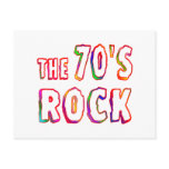 70s Rock Postcard