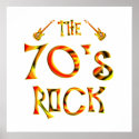 70's Rock posters