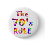 70s Rule Pinback Buttons