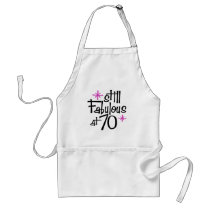 70th Birthday Apron