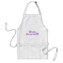 70th Birthday Aprons