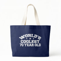 70th Birthday Canvas Bags