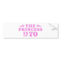 70th Birthday Bumper Stickers