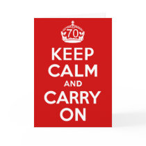 70th Birthday Cards