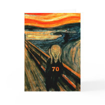 70th Birthday Card