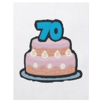 70th Birthday Personalized Flyer