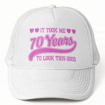 70th Birthday Hat