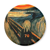 70th Birthday Refrigerator Magnets