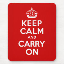 70th Birthday mousepads