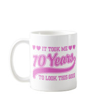 70th Birthday Mugs