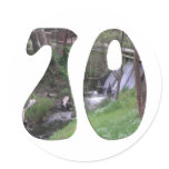 70th Birthday Stickers