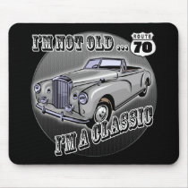 70th Birthday T-shirts and Gifts Mouse Mat