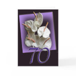 70th Happy Birthday Card