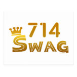 714 California Swag Postcard