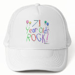 71 Year Olds Rock ! Hat