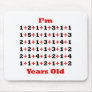 71 Years old Blk Red Mousepad