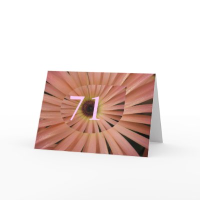 71st Birthday Greeting Cards by lollypopgirrrl