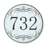 732 Area Code Fridge Magnet