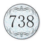 738 Area Code Refrigerator Magnets