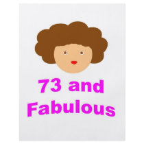 73 and Fabulous! Flyer