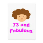 73 and Fabulous! Post Cards