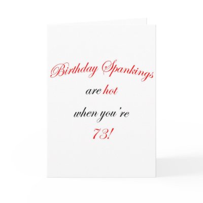 73 Birthday Spanking by oddballbirthdays9