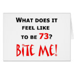 73 Bite Me! cards