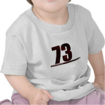 73 - the best number tee shirt