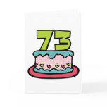73 Year Old Birthday Cake cards