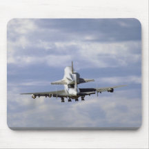 747 and shuttle take off, Ottawa International Air Mousepad