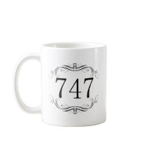 747 Area Code Coffee Mugs