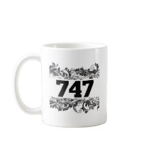 747 COFFEE MUGS