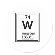 74 Tungsten stickers