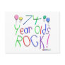 74 Year Olds Rock ! Post Card