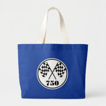 750 Chequered Flags Bag