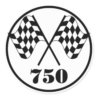 750 Chequered Flags by scooterfun