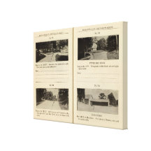75861 Rhinebeck Upper Red Hook Blue Store Canvas Print