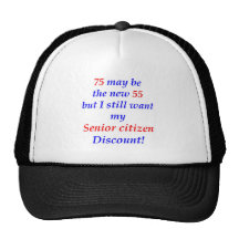 75 Senior Citizen Hat