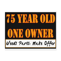 75 Year Old, One Owner - Needs Parts, Make Offer Post Card