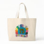 75th Birthday Tote Bag with Assorted Balloons