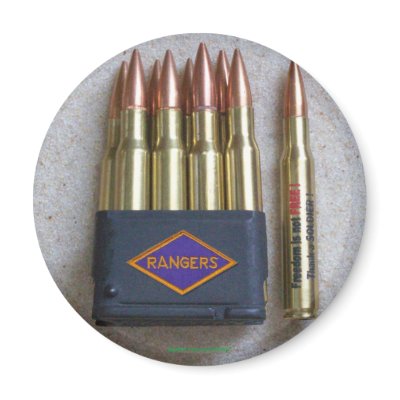 75th ranger patch veteran ww2 magnet garand m1 by willeboy