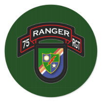 75th Ranger Rgt - scroll & flash