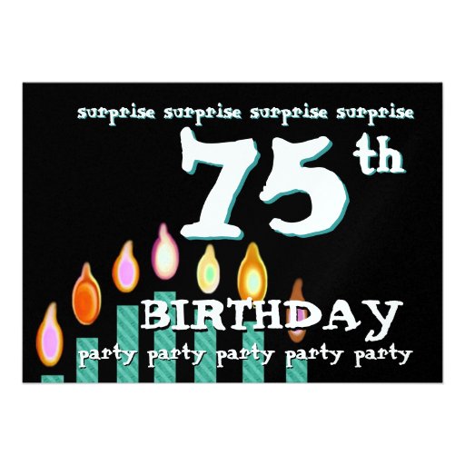 75Th-Surprise-Birthday-Party-Invitations 75Th Surprise Birthday Party Invitations http://www.zazzle.co.uk/75th ...